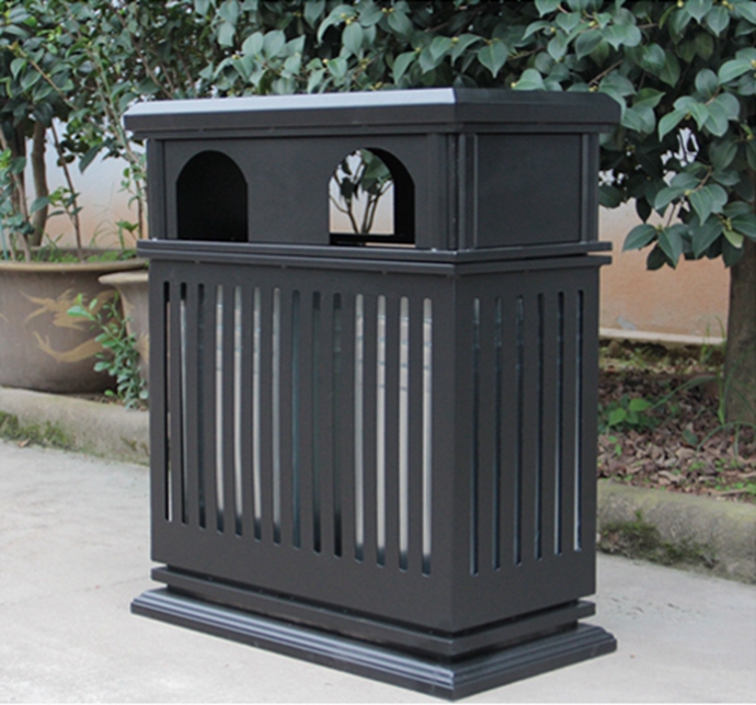 西安高檔小區(qū)垃圾桶果皮箱生產(chǎn)廠(chǎng)家