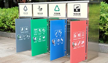 西安不銹鋼四色分類(lèi)垃圾桶廠(chǎng)家定制